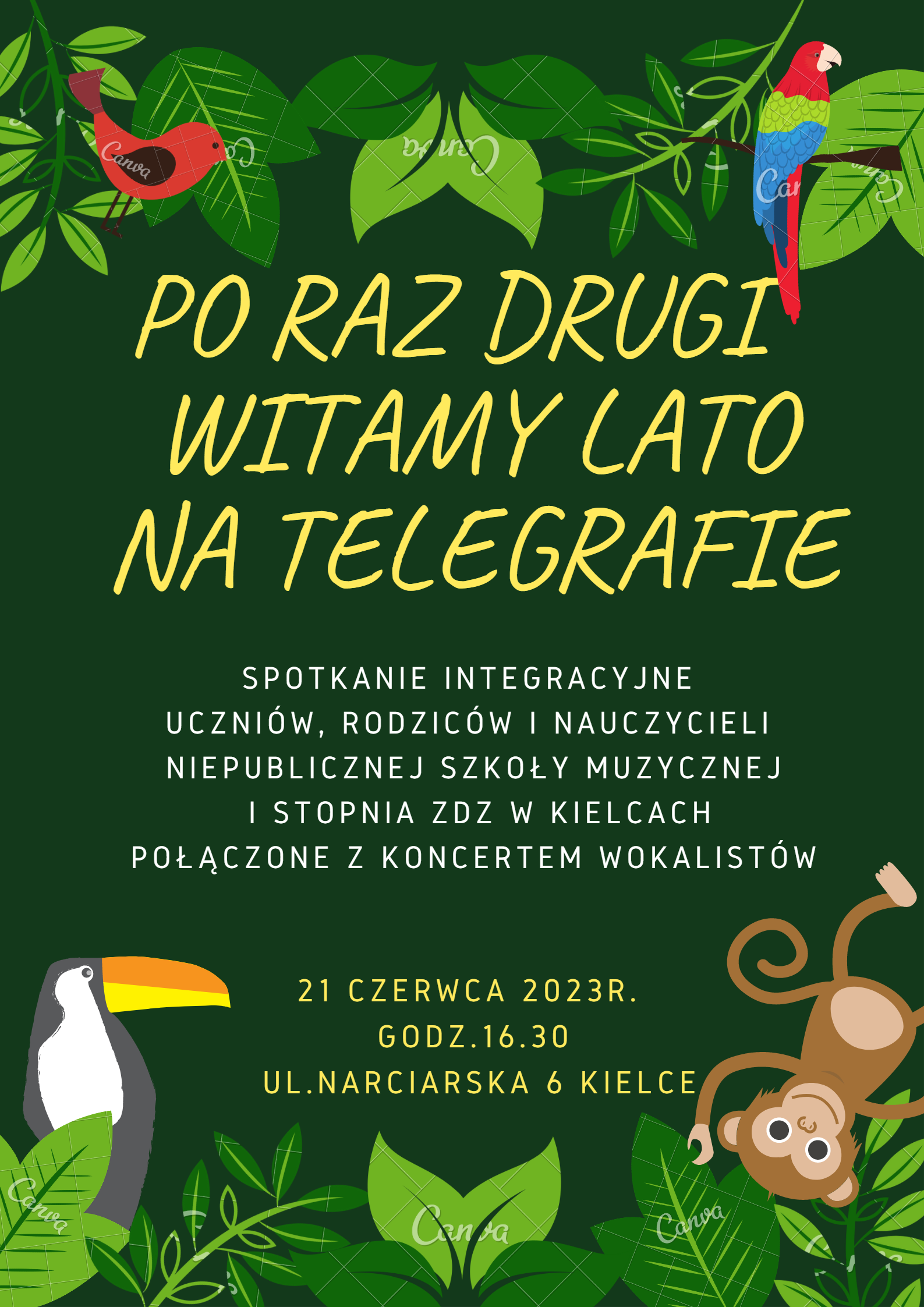 PO raz DRUGI Witamy LATO NA TELEGRAFIE21